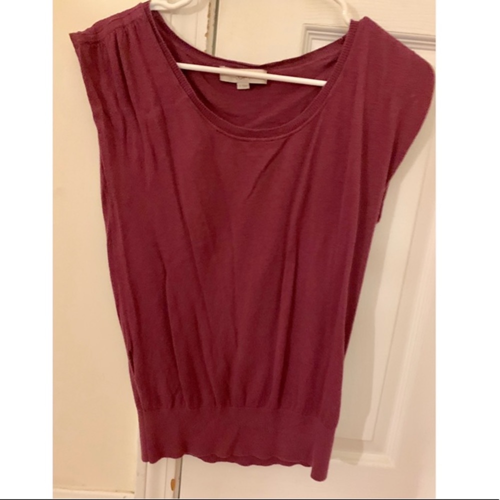 Loft sweater tank top